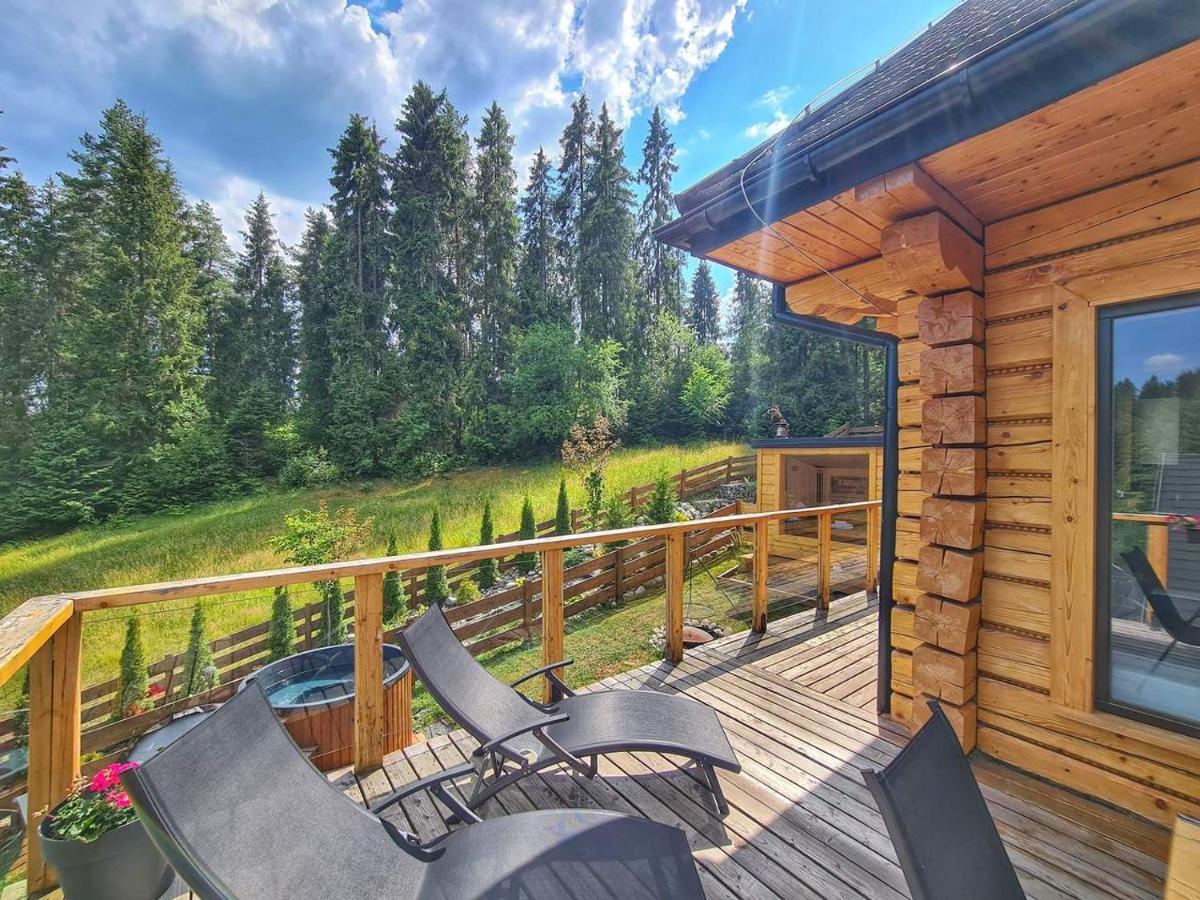 Lk Resort Lapsze Domy Z Prywatna Balia I Sauna Lapsze Nizne Exterior photo