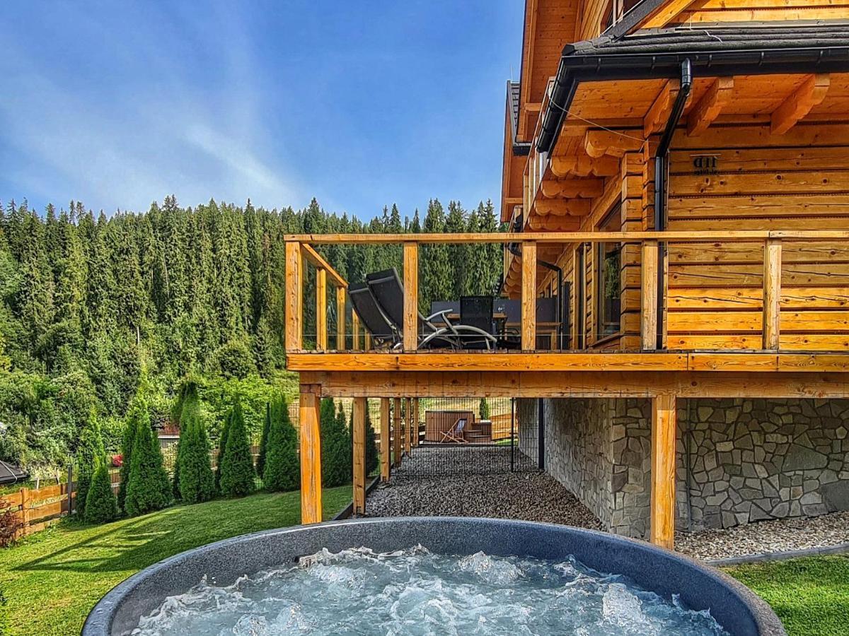 Lk Resort Lapsze Domy Z Prywatna Balia I Sauna Lapsze Nizne Exterior photo