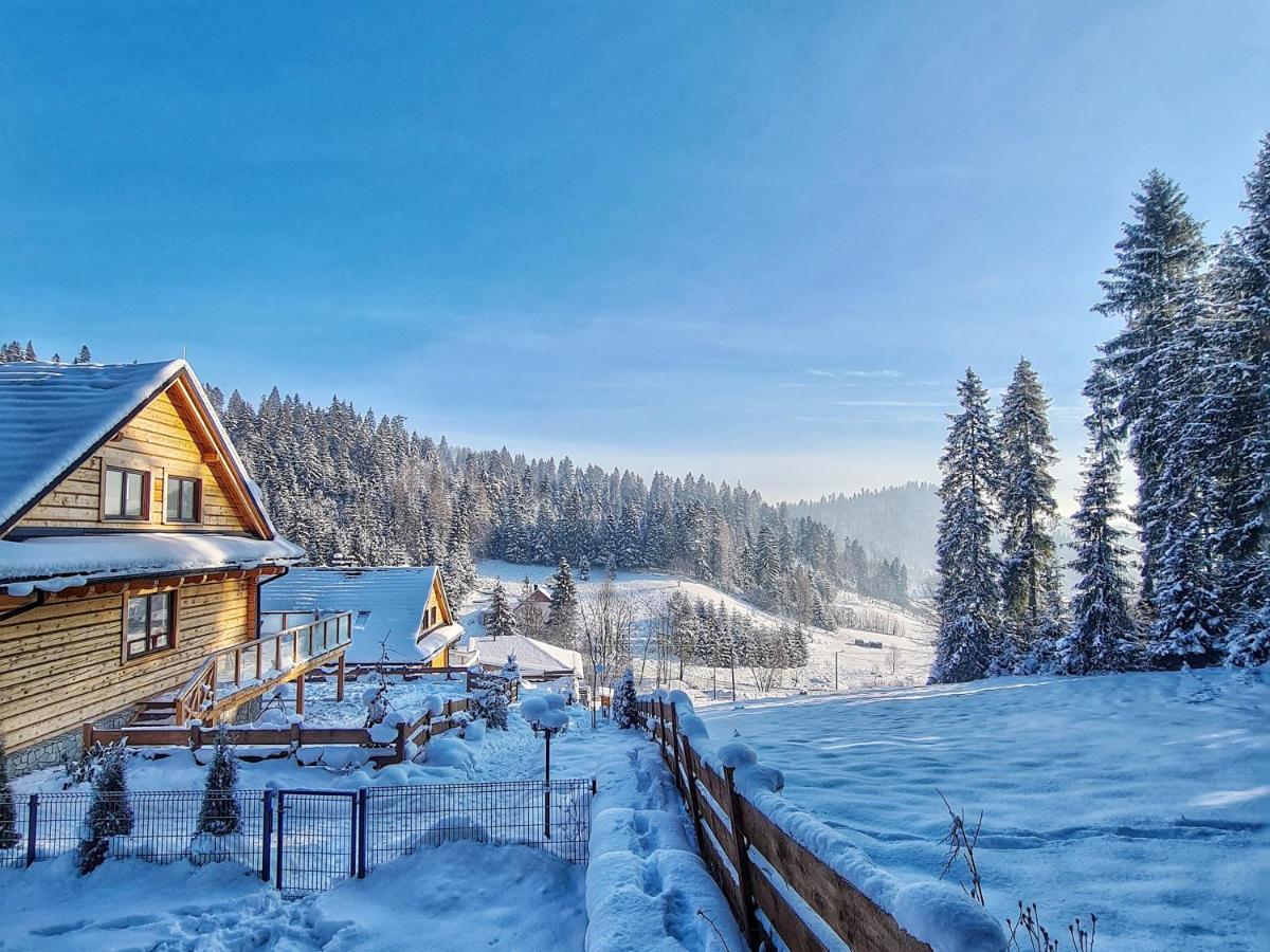 Lk Resort Lapsze Domy Z Prywatna Balia I Sauna Lapsze Nizne Exterior photo