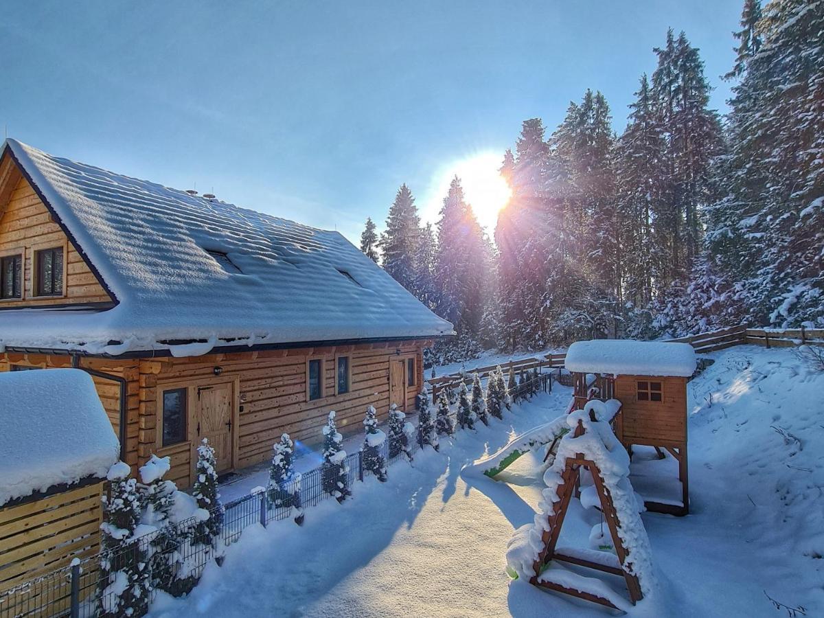 Lk Resort Lapsze Domy Z Prywatna Balia I Sauna Lapsze Nizne Exterior photo