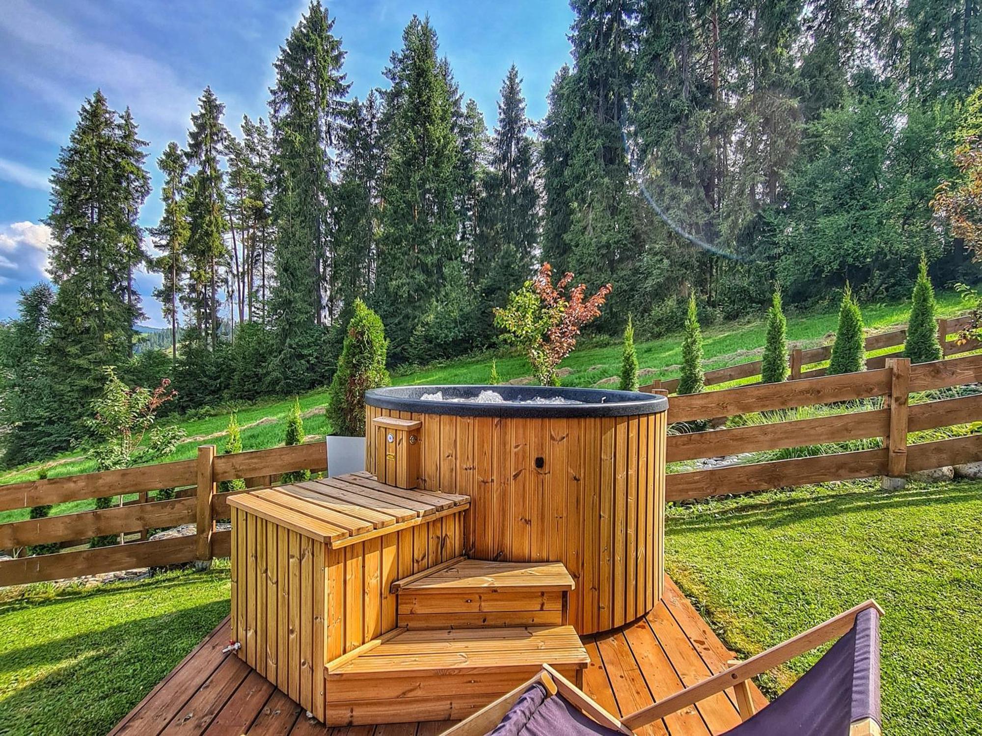 Lk Resort Lapsze Domy Z Prywatna Balia I Sauna Lapsze Nizne Exterior photo